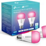 Kasa Smart Bulb, 1000 Lumens Full Color Changing Dimmable Smart WiFi Light Bulb Compatible with Alexa and Google Home, 11W, A19, 2.4Ghz only, No Hub Required (KL135P2), 2-Pack,White
