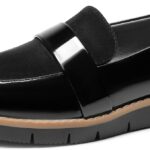 DREAM PAIRS Women's Loafers, Slip-On Business Casual Work Shoes
