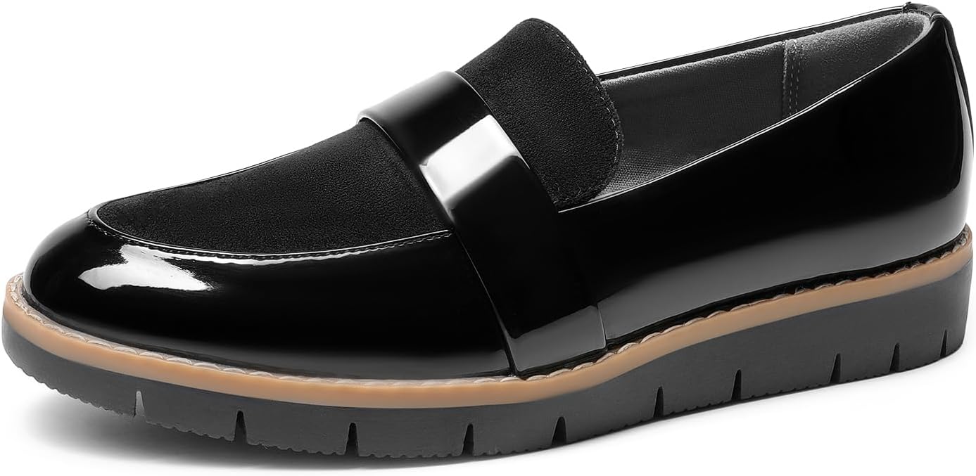 DREAM PAIRS Women's Loafers, Slip-On Business Casual Work Shoes DREAM PAIRS Women's Loafers, Slip-On Business Casual Work Shoes