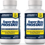 SUPER BETA PROSTATE Support Supplement for Men's Health - Reduce Bathroom Trips, Promote Sleep, Better Bladder Emptying & Healthy Prostate, Beta Sitosterol - 60 Count (Pack of 2)