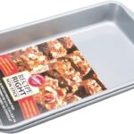 Wilton Recipe Right Biscuit Brownie Pan, 11 Inch x 7 Inch