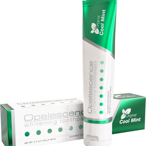 OpalescenceTeeth Whitening Toothpaste - Pack of 1 - Fluoride Oral Care - 4.7 Oz - Cool Mint - TP-5166-1