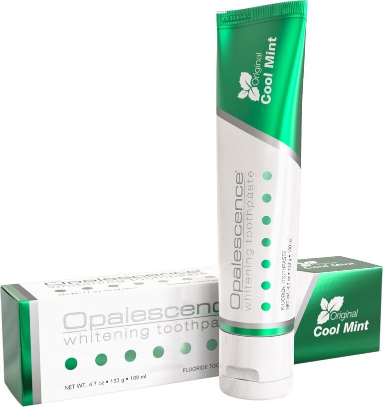 OpalescenceTeeth Whitening Toothpaste - Pack of 1 - Fluoride Oral Care - 4.7 Oz - Cool Mint - TP-5166-1