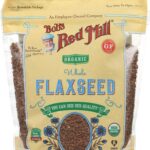 Bob's Red Mill Organic Brown Flaxseeds, Resealable Stand up Bag, 13 OZ | Resealable Stand up Bag
