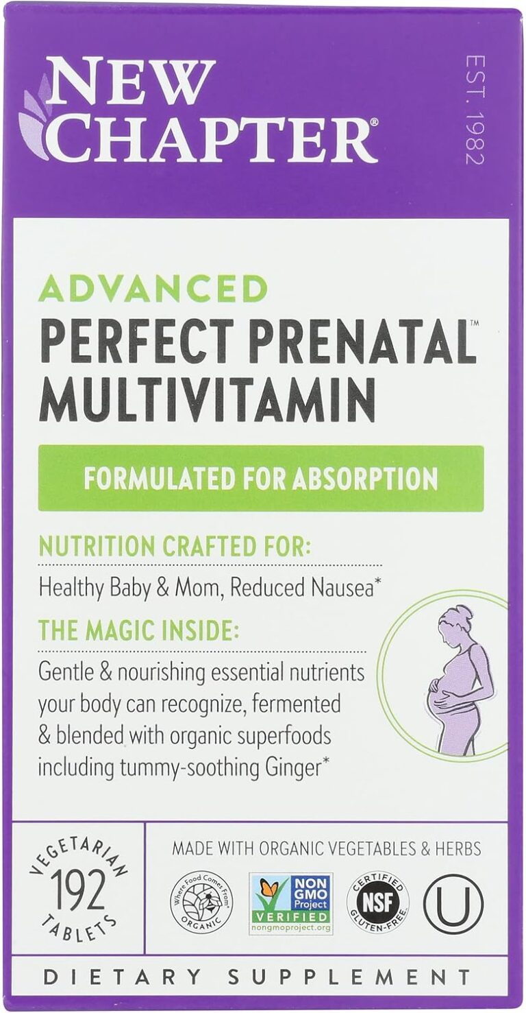 New Chapter Organic Perfect Prenatal, 192 CT
