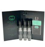 Gucci Guilty Black Sample Perfume Men EDT Spray Pour Homme MINI SMALL Travel Size 1.5 ML / 0.05 (3676) – set of 3