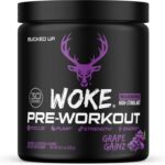 Bucked Up - Woke - HIGH STIM Pre Workout - Best Tasting - Focus Nootropic, Pump, Strength and Growth, 30 Servings (Grape)