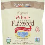 Spectrum Organic Whole Flaxseed, 15 oz