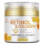 Retinol Cream for Face Anti Aging: Wrinkle Cream for Face Neck with Collagen Hyaluronic Acid - Night Moisturizer for Men Women - Facial Skin Care Gift for Women Wife Mother (1 Pack)