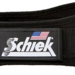 Schiek Sports Model 2004 Nylon 4 3/4" Weight Lifting Belt - Black