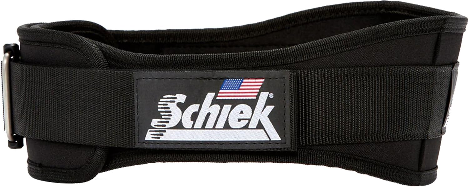 Schiek Sports Model 2004 Nylon 4 3/4" Weight Lifting Belt - Black Schiek Sports Model 2004 Nylon 4 3/4" Weight Lifting Belt - Black