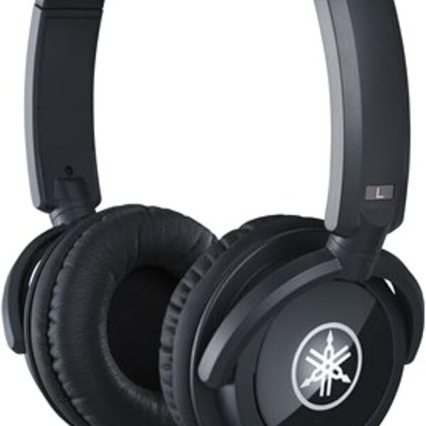 Yamaha HPH-100 Headphones, Quality Sound and deep bass, Over The Ear, Wired Musicians Headphones, in Black