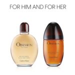 Calvin Klein Obsession for Men Eau de Toilette Ambery Men’s Cologne With Notes of Bergamot, Mandarin, Lavender & Musk Long Lasting Fragrance