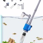 UPETTOOLS Aquarium Gravel Cleaner - Electric Automatic Removable Vacuum Water Changer Sand Algae Cleaner Filter Changer 110V/28W