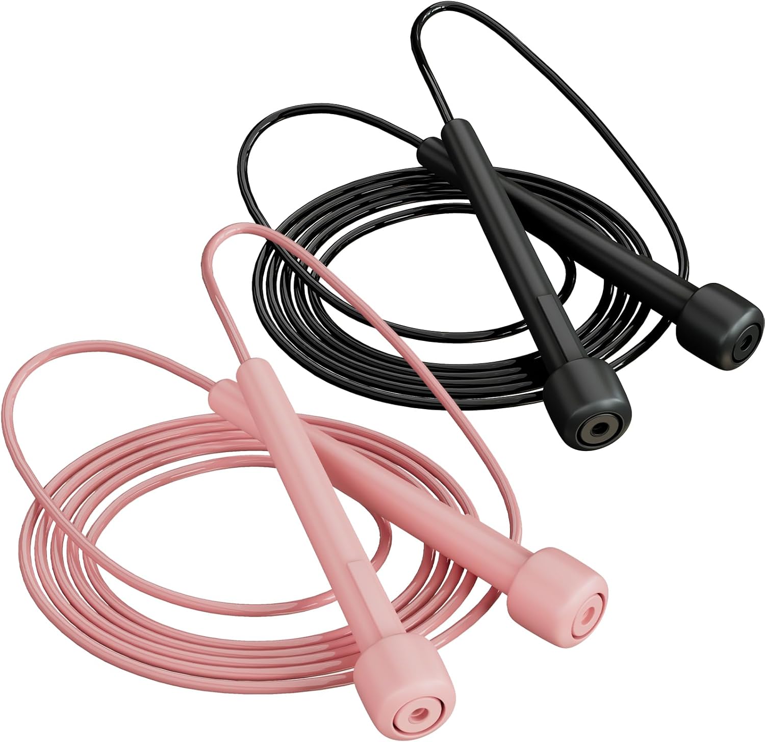 2 Pack Jump Rope for Fitness, Speed Rope Skipping Rope for Men and Women, Jumping Rope for Workout, Tangle-Free PVC Long Jump Rope Set, Adjustable Exercise Jumping Rope Boxing for Adult 2 Pack Jump Rope for Fitness, Speed Rope Skipping Rope for Men and Women, Jumping Rope for Workout, Tangle-Free PVC Long Jump Rope Set, Adjustable Exercise Jumping Rope Boxing for Adult