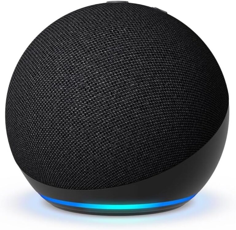 Portable Bluetooth Speakers Wireless, Spherical Design, Speaker with Room-Filling Sound and Nearly 3X bass, Great for Living Rooms and Medium-Sized Spaces (Black) (Black)