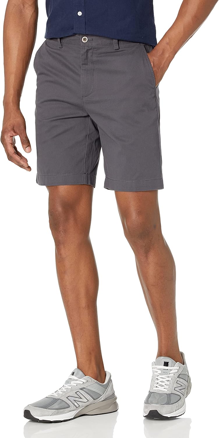 Amazon Essentials Men's Slim-Fit 9" Chino Shorts Amazon Essentials Men's Slim-Fit 9" Chino Shorts