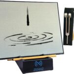 ZENHZ Zen Buddha Water Painting Board with OM 136.1 Hz Tuning Fork  Mindfulness & Meditation Kit for Stress Relief, Relaxation, Calligraphy Practice, and Sound Therapy, Unique Gift