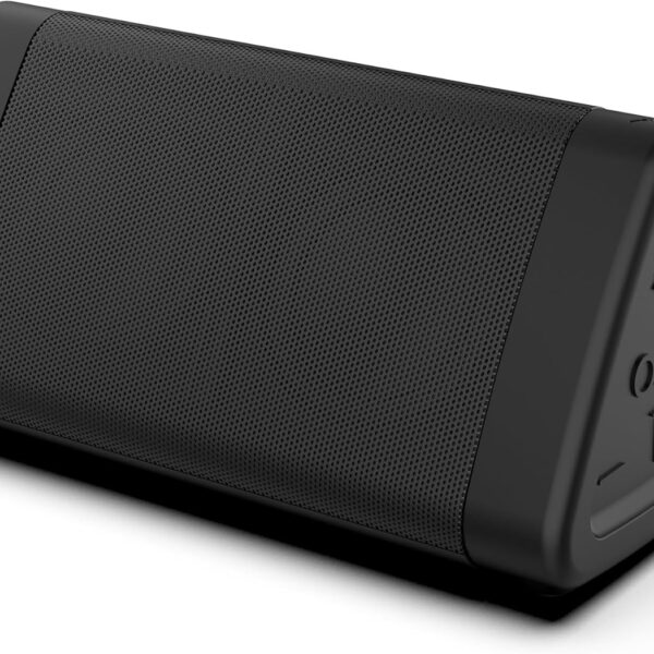 OontZ Angle 3 (4th Gen) Portable Bluetooth Speaker, 12W Stereo Sound, 24 Hour Playtime, Rich Bass, 100 Foot Wireless Range, Waterproof, Home, Outdoor, Travel, Great Gift (Black)