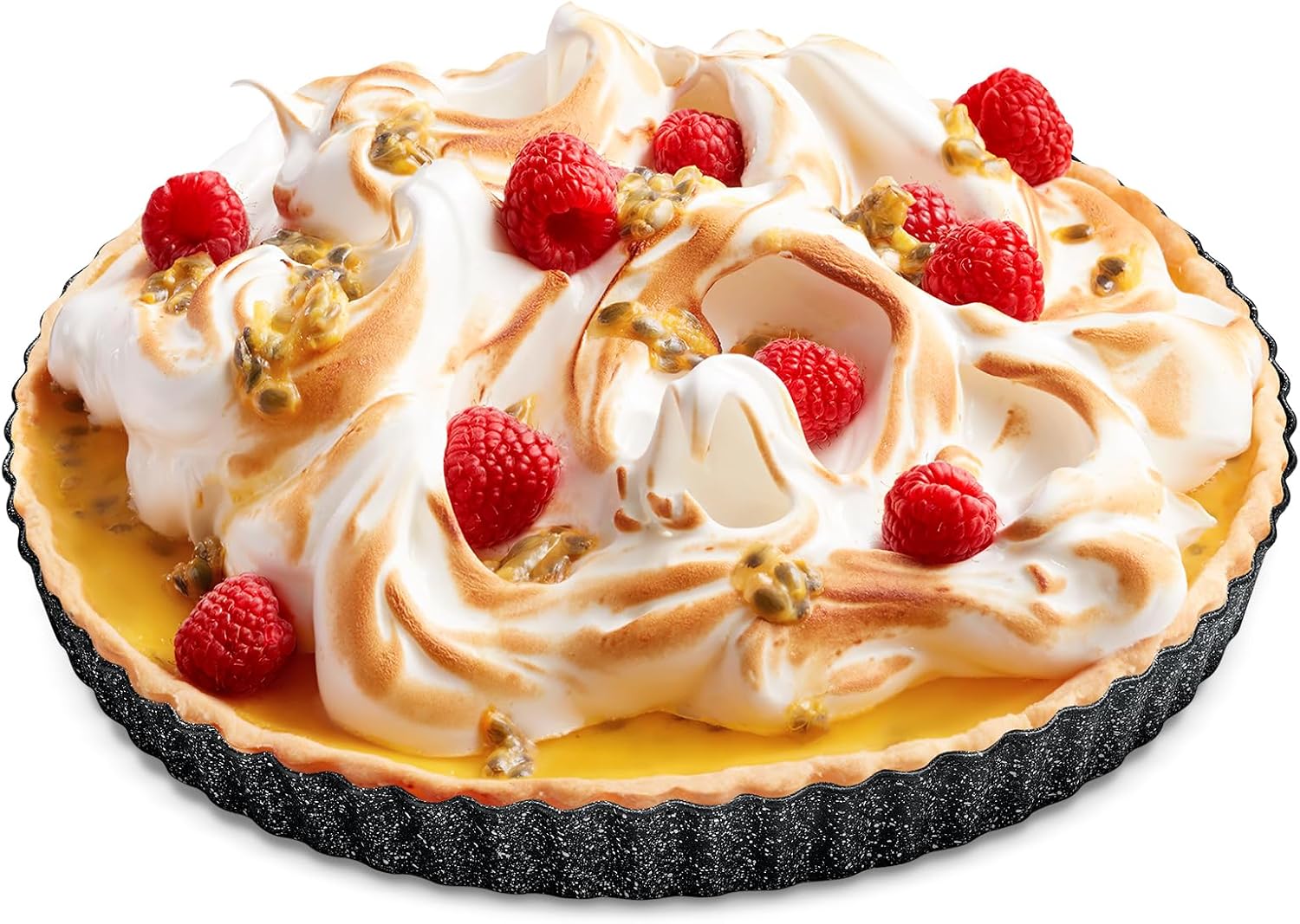 Bakken- Swiss Tart Pan Quick Release Removable Base, Non-Stick Fluted Edge, Durable Steel - Create Perfect Pies, Fruit Tarts, and Quiches with Ease Bakken- Swiss Tart Pan Quick Release Removable Base, Non-Stick Fluted Edge, Durable Steel - Create Perfect Pies, Fruit Tarts, and Quiches with Ease