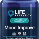 Life Extension FLORASSIST Probiotic Mood Improve, probiotic and Saffron Blend enhances Mood and Mental Outlook, Non-GMO, Gluten-Free, 1 Daily, Vegetarian, 30 Capsules