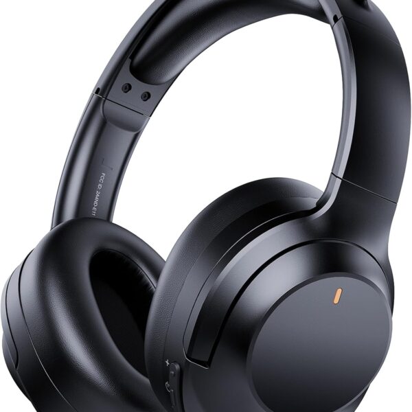Upgraded Prolevel Hybrid Active Noise Cancelling Headphones, HD Sound & Big Bass, 2X Softer Comfort, Long ANC Playtime, Wireless Over-Ear Bluetooth Headphones Perfect for Home Office|Travel|Pair