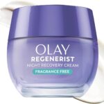 Olay Night Cream for Face, Anti-Aging Face Moisturizer for Women - Fragrance-Free Skin Care, Anti-Wrinkle, Exfoliate, Smooths Texture - Triple Collagen Cream, Niacinamide, Pro-Vitamin B5, 1.7Oz