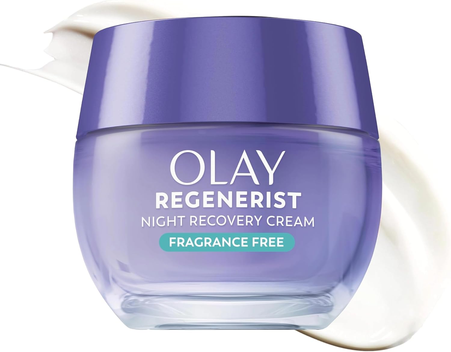 Olay Night Cream for Face, Anti-Aging Face Moisturizer for Women - Fragrance-Free Skin Care, Anti-Wrinkle, Exfoliate, Smooths Texture - Triple Collagen Cream, Niacinamide, Pro-Vitamin B5, 1.7Oz Olay Night Cream for Face, Anti-Aging Face Moisturizer for Women - Fragrance-Free Skin Care, Anti-Wrinkle, Exfoliate, Smooths Texture - Triple Collagen Cream, Niacinamide, Pro-Vitamin B5, 1.7Oz