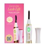 Grande Cosmetics LASH-LIFT Heated Lash Curler - Rechargeable, Travel-Friendly, with 2 Heat Settings - White