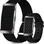 Smart Bracelet for Men Women, Health Activity Fitness Trackers, 24H Sleep Tracker, 24/7 Continuous Heart Rate/Blood Pressure/HRV/Stress Monitor, 170+ Sports Modes Smart Wristband with Free APP 2 Bands