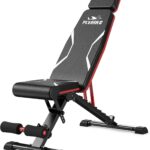 FLYBIRD WB3 Weight Bench up to 6'5", 750LBS Capacity Adjustable Weight Bench for Workout, 27LBS Sturdy Foldable Bench Press for Home Gym, 5X Stable Lifting Bench Incline Decline Flat Dumbbell Exercise