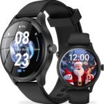 DIVElink Smart Watch, HD Smartwatch for Men Women (Answer/Make Calls), Fitness Watch with 100+ Sport Modes, IP68 Waterproof/Heart Rate/Sleep Monitor, Activity Trackers for iOS/Android