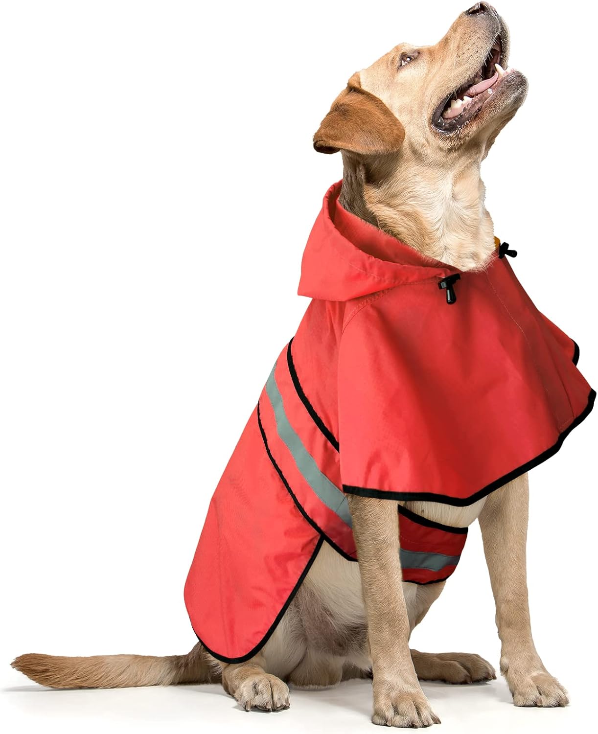 Waterproof Dog Raincoats - Hooded Raincoats for Dogs, Adjustable Reflective Dog Rain Coat, Windproof Dog Rain Jacket Pet Rain Slicker Poncho for Small, Medium, Large Dogs (Red, Large) Waterproof Dog Raincoats - Hooded Raincoats for Dogs, Adjustable Reflective Dog Rain Coat, Windproof Dog Rain Jacket Pet Rain Slicker Poncho for Small, Medium, Large Dogs (Red, Large)