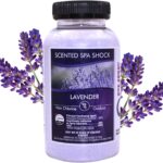 Lavender Aromatherapy Spa Shock for Hot Tubs & Spas | Non-Chlorine Oxidizing Hot Tub Shock Treatment | Compatible with Bromine Tablets & Chlorine | Neutralizes Odors & Clarifies Water (2 lbs)