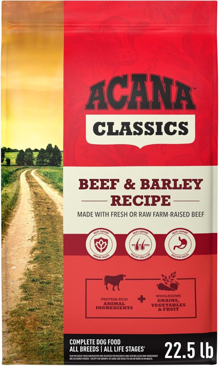 ACANA Classics Dry Dog Food Beef and Barley Recipe 22.5lb Bag