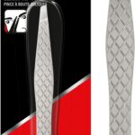 Revlon Slanted Tip Tweezers for Men, Ultra-Sharp for Precision Eyebrow Shaping and Facial Hair Removal, Larger Non-Slip Grip, Stainless Steel, 1 count