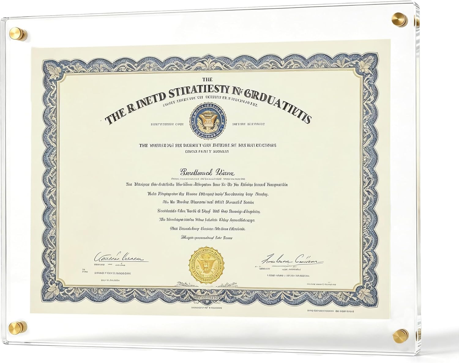 Kalami 11x14 Acrylic Wall Mount Picture Frame Self Adhesive, No Drill Holes Floating Frameless Clear Photo Frame for Diploma Certificate Degree Document Display Gallery Wall-Full Frame is 12x15 Kalami 11x14 Acrylic Wall Mount Picture Frame Self Adhesive, No Drill Holes Floating Frameless Clear Photo Frame for Diploma Certificate Degree Document Display Gallery Wall-Full Frame is 12x15