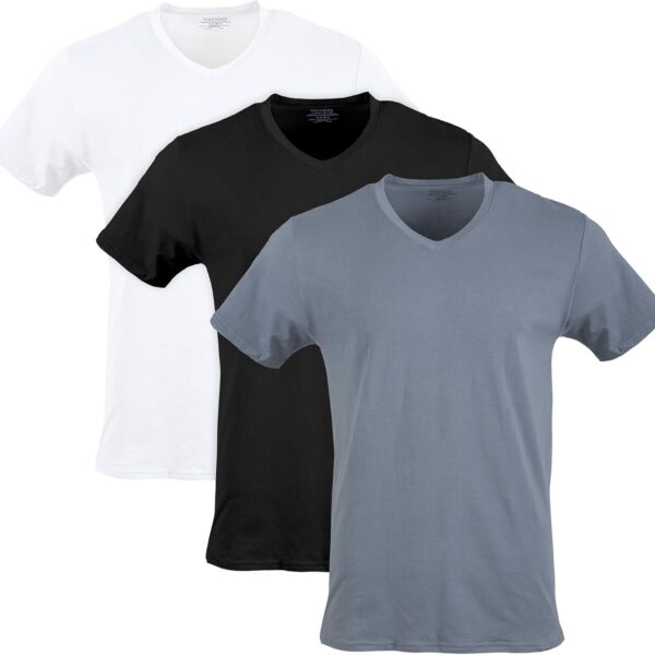 Gildan Men's Cotton Stretch T-Shirts, Multipack