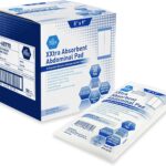 MED PRIDE Sterile XXtra Absorbent Abdominal Pads [50-Pack] - 5x9 ABD Combine Individually Wrapped- Ultra-Absorbent Latex-Free & Non-Adherent Surgical for Drainage, Wound Dressing