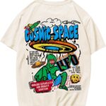 SOLY HUX Men's Graphic Tees Y2K T Shirts Vintage Shirts 90s Oversized Streetwear Tops