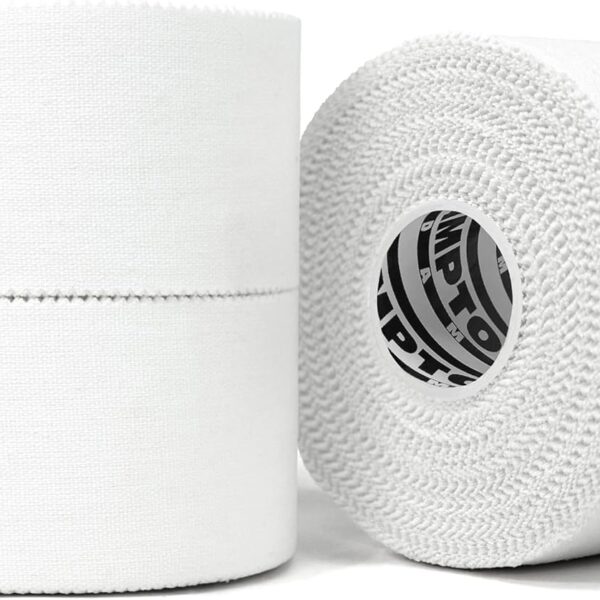 Hampton Adams | As Seen on Shark Tank | Original Athletic Sports Tape (3-Pack) | 45ft Rolls | Very Strong Easy Tear NO Sticky Residue | Best Tape for Athlete & Trainers | Fingers Ankles