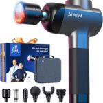 BOB AND BRAD X6 Pro Max Massage Gun with Heat and Cold, FSA Eligible HSA Deep Tissue Percussion Massager Gun for Athletes, Metal Head & 5 Speeds, Handheld Muscle Massager for Body and Back Pain Relief