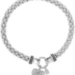 Nine West Women's Charm Stretch Bracelet Set, Fashion Jewelry Accessories for Everyday Wear, Stackable Stretch Bracelets for Casual, Work, and Evening Styling