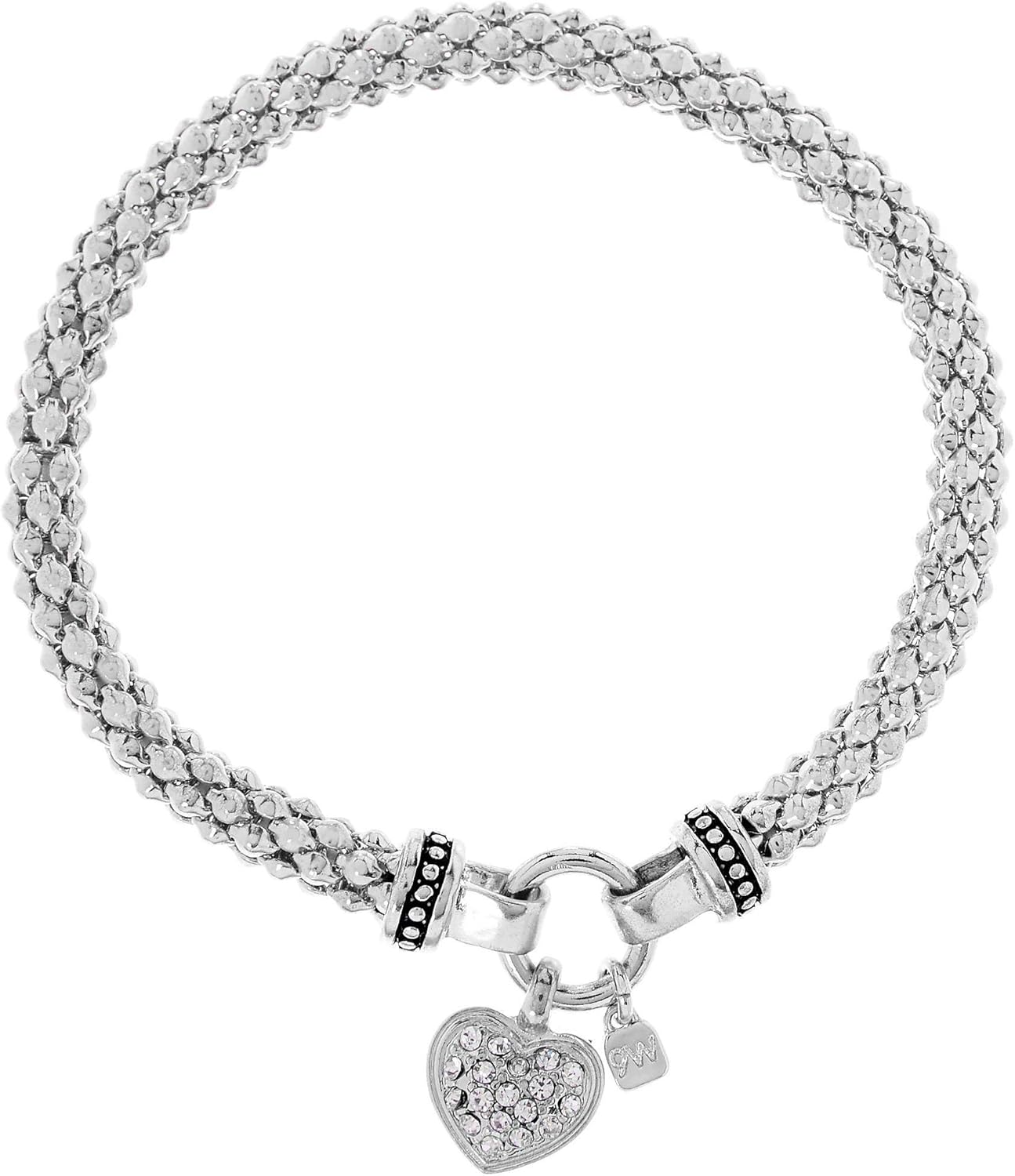 Nine West Women's Charm Stretch Bracelet Set, Fashion Jewelry Accessories for Everyday Wear, Stackable Stretch Bracelets for Casual, Work, and Evening Styling Nine West Women's Charm Stretch Bracelet Set, Fashion Jewelry Accessories for Everyday Wear, Stackable Stretch Bracelets for Casual, Work, and Evening Styling