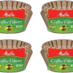Melitta 8-12 Cup Basket Filter Paper (Natural Brown, 400 Count)