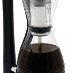 Better Chef Electric Siphon Coffee Maker | 8 oz Single Serve Brewer | 3 Brew Strength Settings | Stainless Steel Permanent Filter | 30 Minute Keep Warm | Better Than Pour Over Coffee