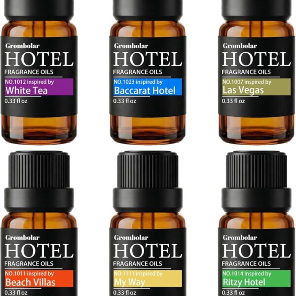 Essential Oils Set-Hotel Collection Diffuser Oil Gift Set,Premium Essential Oil for Diffusers, Home Care, Fragrance, Humidifiers