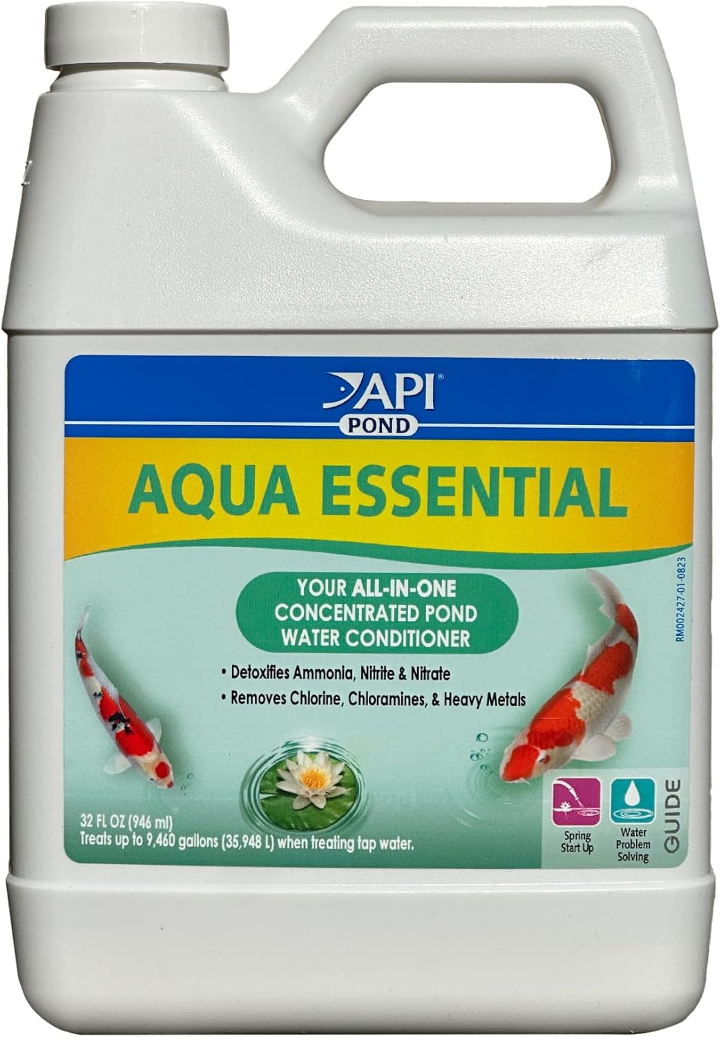 API Pond Aqua Essential Pond Water Conditioner 32-Ounce Bottle API Pond Aqua Essential Pond Water Conditioner 32-Ounce Bottle