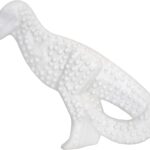 Nylabone Dental Dinosaur Power Chew Toy for Dogs, Dog Toys for Aggressive Chewers, Chicken Flavor, Small - Up to 25 lbs, 1 Count