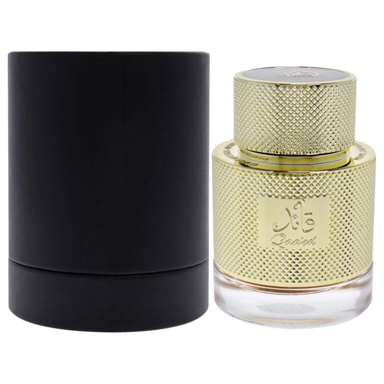 Lattafa Qaaed - Spicy, Woody, Oud, Leather - Eau de Parfum Long-Lasting Fragrance for Men, 3.4 Ounce / 100 ml